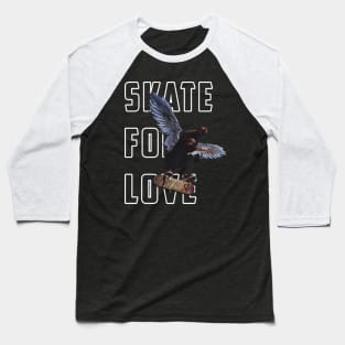 Skating angel Baseball T-Shirt